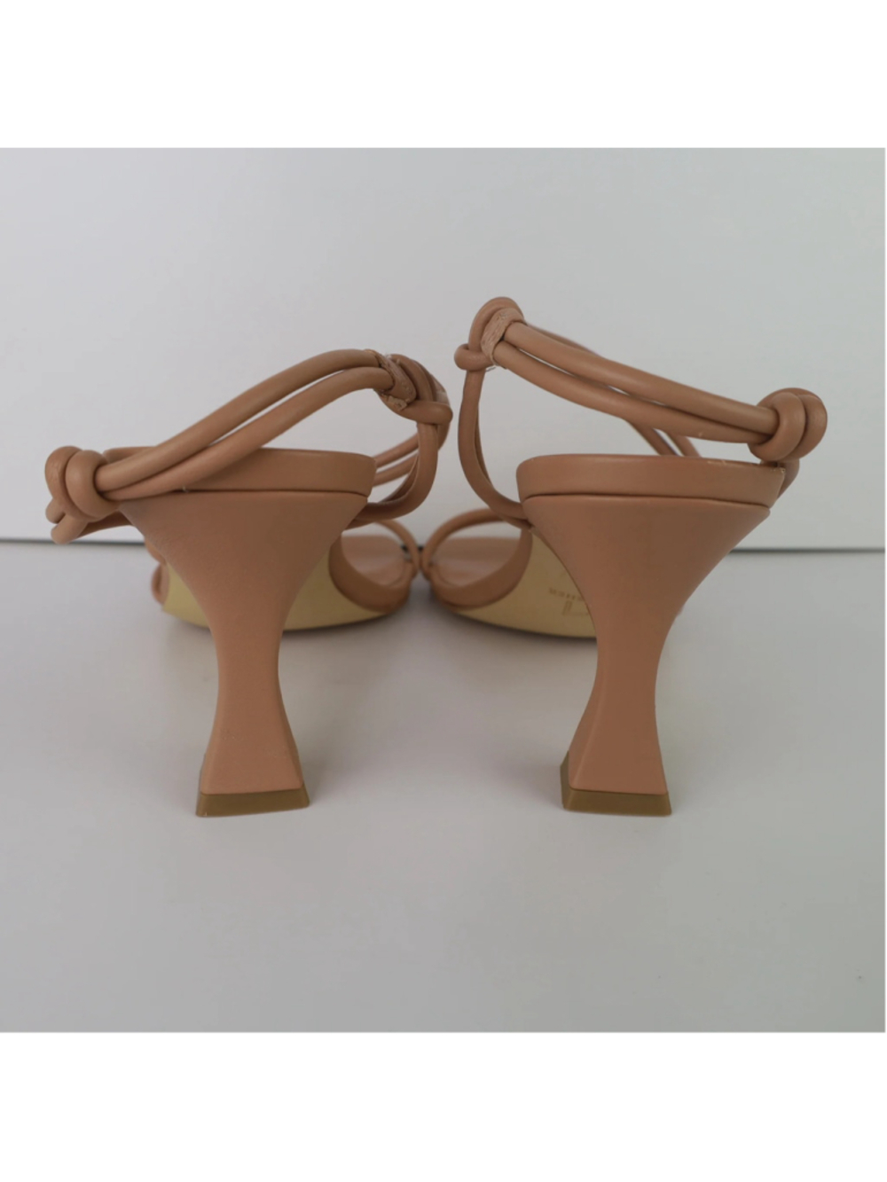 Marc Fisher LTD Davia Sandals 7.5M Medium Natural Strappy Kitten Heel NWD 0479 - Picture 12 of 16